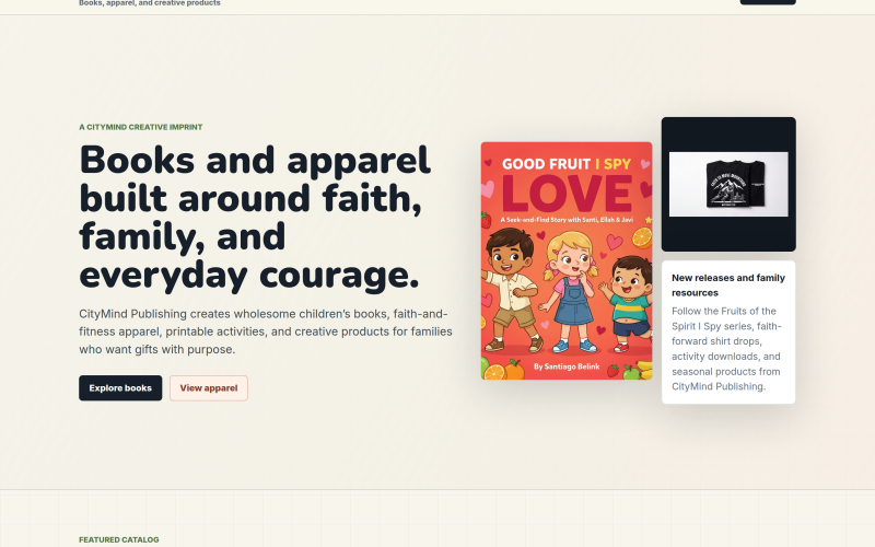 CityMind Publishing website